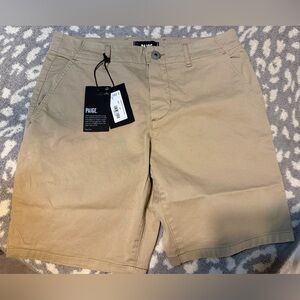PAIGE Men's Classic Khaki Shorts
